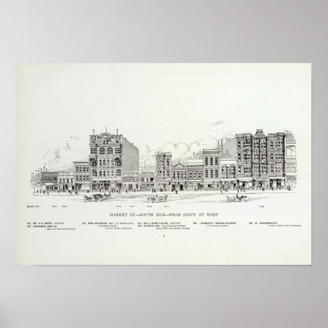 Markt Süd 6 Poster (Vorne)