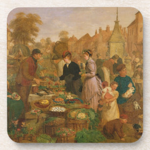 Markt-Tag Untersetzer