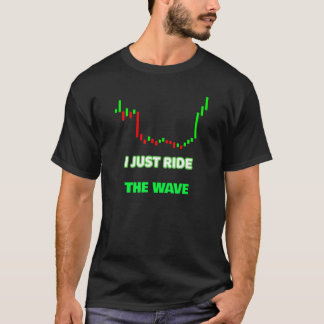 Marktbewertung Gute Entwicklung für Investitionen T-Shirt