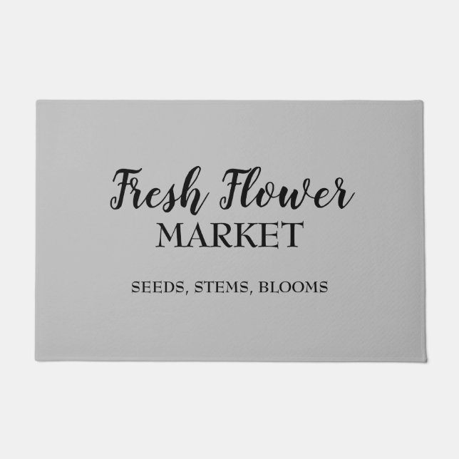 Märkte für frische Blume Florist Fußmatte (Vorderseite)