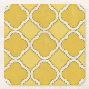 Marktmotive I Rechteckiger Pappuntersetzer