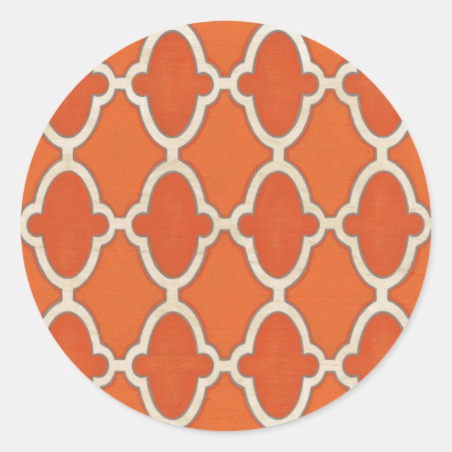 Marktmotive III Runder Aufkleber (Vorderseite)