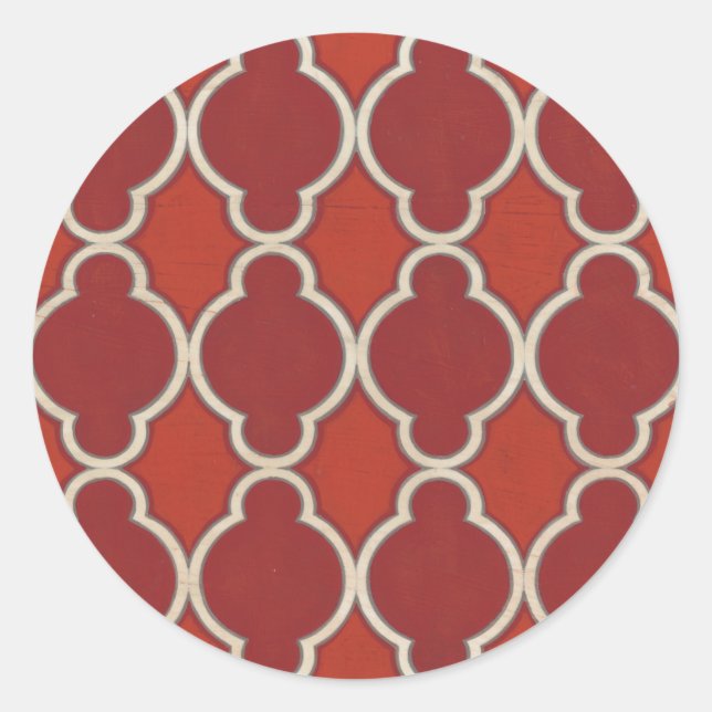 Marktmotive VII Runder Aufkleber (Vorderseite)