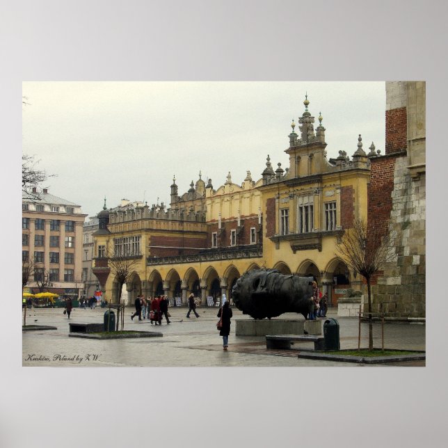 Marktplakat Poster (Vorne)