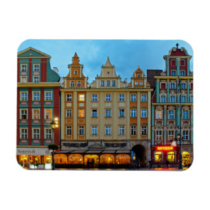 Marktplatz Architektur Breslau Polen Magnet