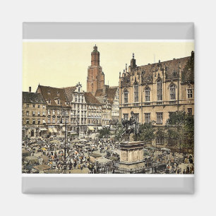Marktplatz, Breslau, Schlesien, Deutschland (d.h., Magnet