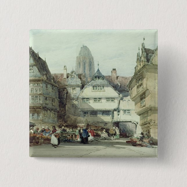 Marktplatz, Frankfurt Button (Vorderseite)