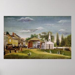 Marktplatz, Germantown, Pennsylvania Poster