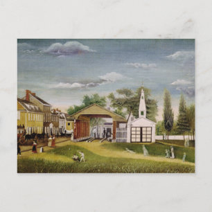 Marktplatz, Germantown, Pennsylvania Postkarte