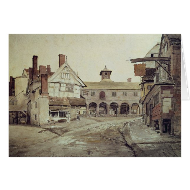 Marktplatz, Hereford, 1803 (Vorderseite (Horizontal))