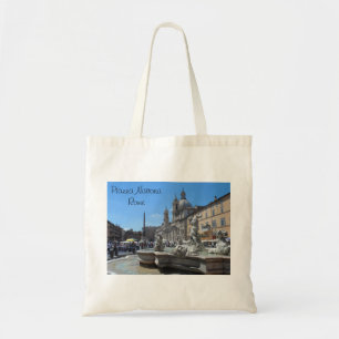 Marktplatz Navona- Rom, Italien Tragetasche