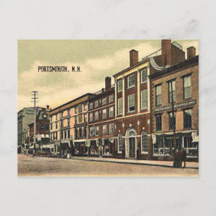 Marktplatz, Portsmouth, NH, c1905 Postkarte