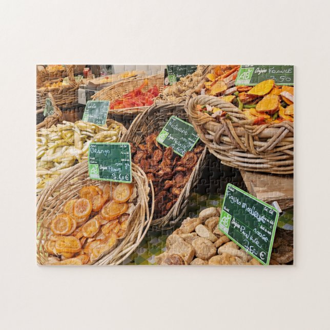 Marktplatz-Puzzle, 28 cm x 36 cm, 252 Teile Puzzle (Horizontal)