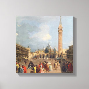 Marktplatz San Marco, Venedig, c.1760 Leinwanddruck