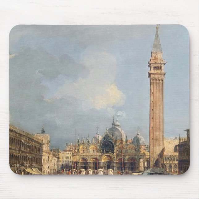 Marktplatz San Marco, Venedig, c.1760 Mousepad (Vorne)