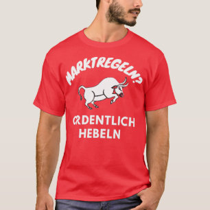 Marktregeln - Angemessene Nutzung des Wall-Street- T-Shirt