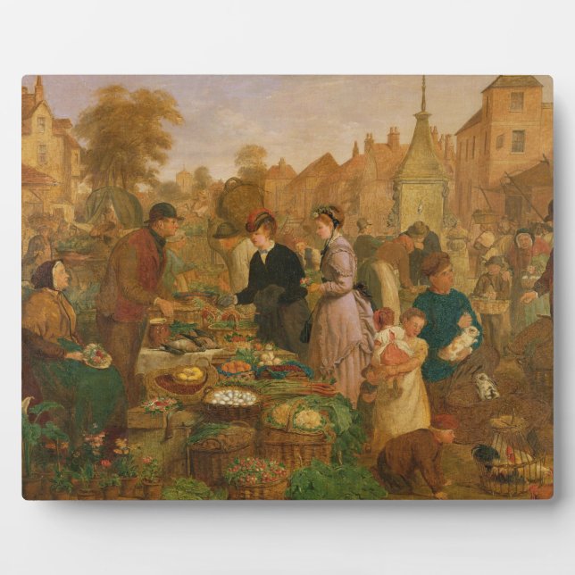 Markttag Fotoplatte (Vorderseite)