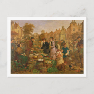 Markttag Postkarte