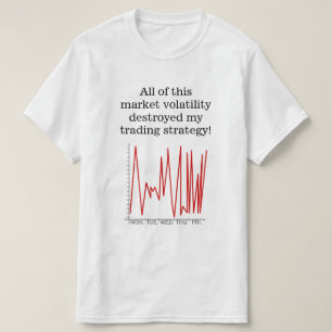 Marktvolatilität zerstörte meine Handelsstrategi T-Shirt