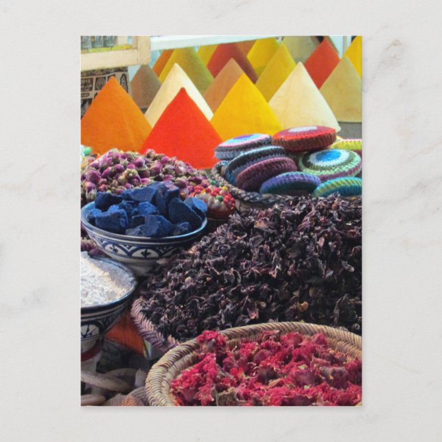 Marktwürze Postkarte (Vorderseite)