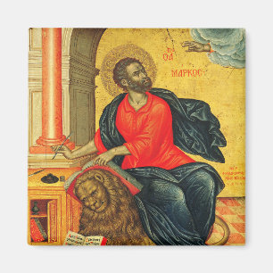 Markus der evangelistischen orthodoxen Ikone Magnet