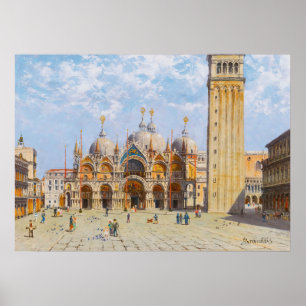 Markusbasilika Antonietta Brandeis Poster