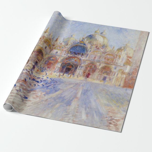 Markusplatz, Venedig (Markusplatz) Geschenkpapier (Ungerollt)
