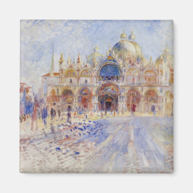 Markusplatz, Venedig (Markusplatz) Magnet (Vorne)