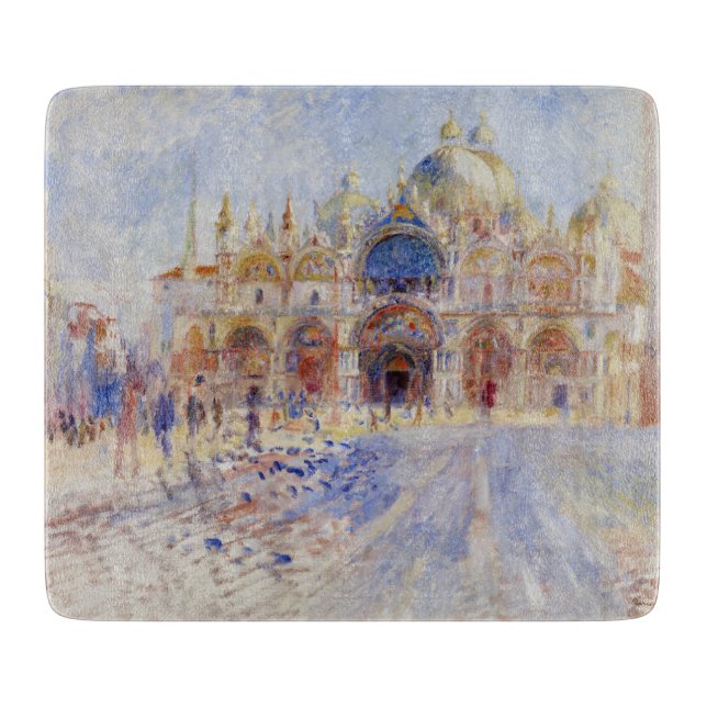 Markusplatz, Venedig (Markusplatz) Schneidebrett (Vorderseite)