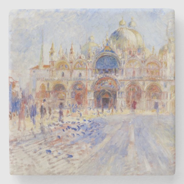 Markusplatz, Venedig (Markusplatz) Steinuntersetzer (Vorderseite)