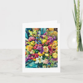 Marla's Flowers .... card Karte