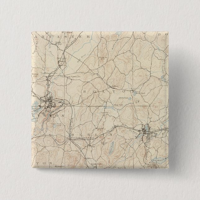 Marlboro, Massachusetts Button (Vorderseite)