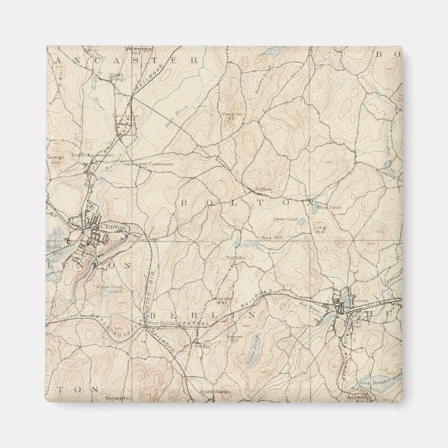 Marlboro, Massachusetts Magnet (Vorne)