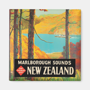 Marlborough New Zealand Magnet