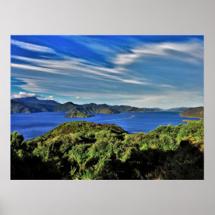 Marlborough Sound Poster