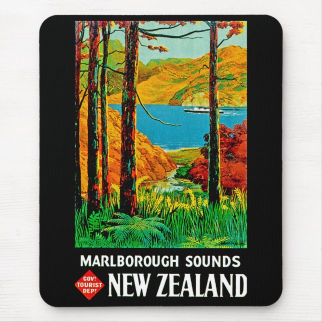 Marlborough Sounds Mousepad (Vorne)