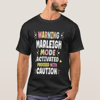 MARLEIGH Personalisierte Damenmode Benutzerdefini T-Shirt