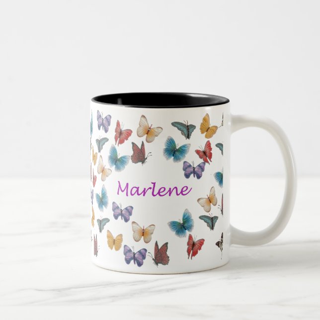 Marlene Zweifarbige Tasse (Rechts)
