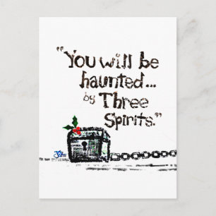 Marley Christmas Postcard Postkarte