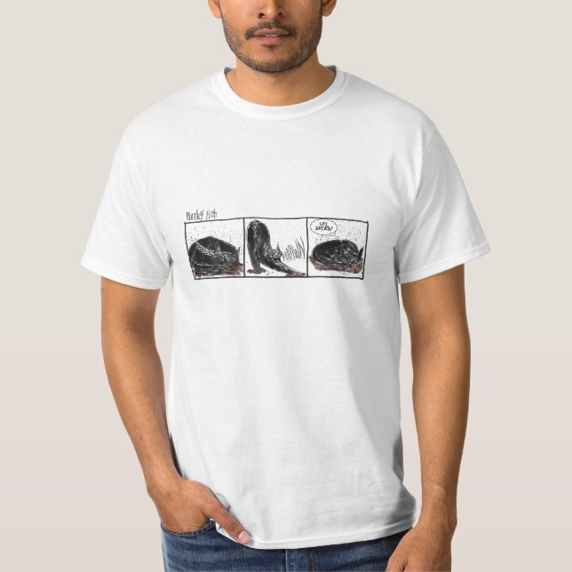 Marley Fische: Leben ist zum Kotzen T-Shirt (Vorderseite)