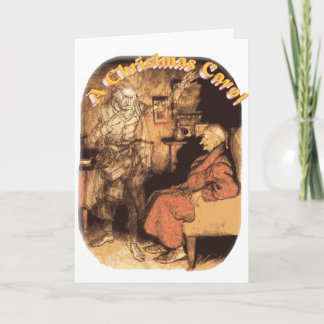 Marley und Scrooge Feiertagskarte