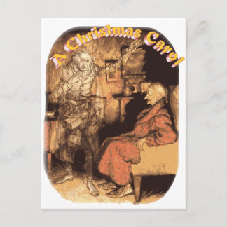 Marley und Scrooge Postkarte