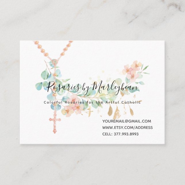 MarleyBean Business Cards Visitenkarte (Vorderseite)