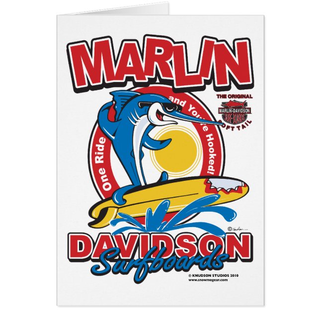 Marlin Davidsons Surfboards (Vorne)