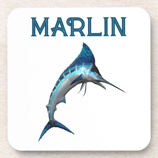 Marlin Getränkeuntersetzer (Vorderseite)