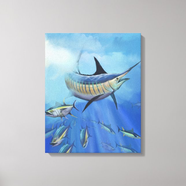 Marlin Hunt Leinwanddruck (Vorderseite)
