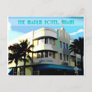 Marlin, Miami Beach Postkarte