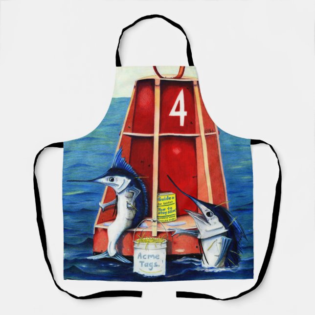 Marlins at the Buoy Schürze (Vorderseite)