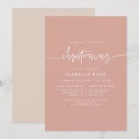 MARLO Boho Blush Pink Einladung zur Feier