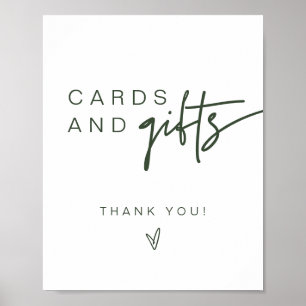 MARLO Boho Forest Green Pink Cards & Gifts Untersc Poster